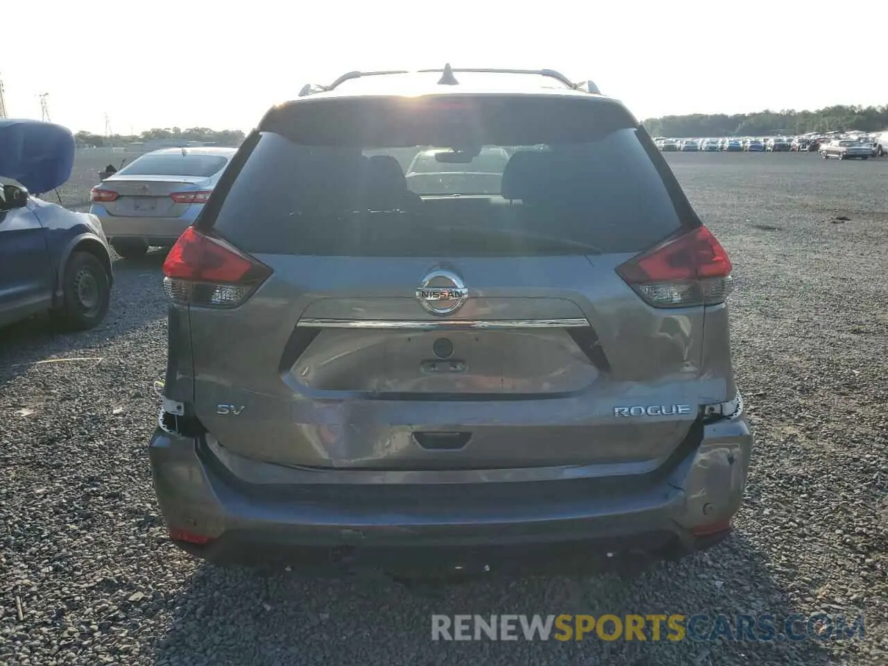 6 Photograph of a damaged car KNMAT2MT2KP516415 NISSAN ROGUE 2019