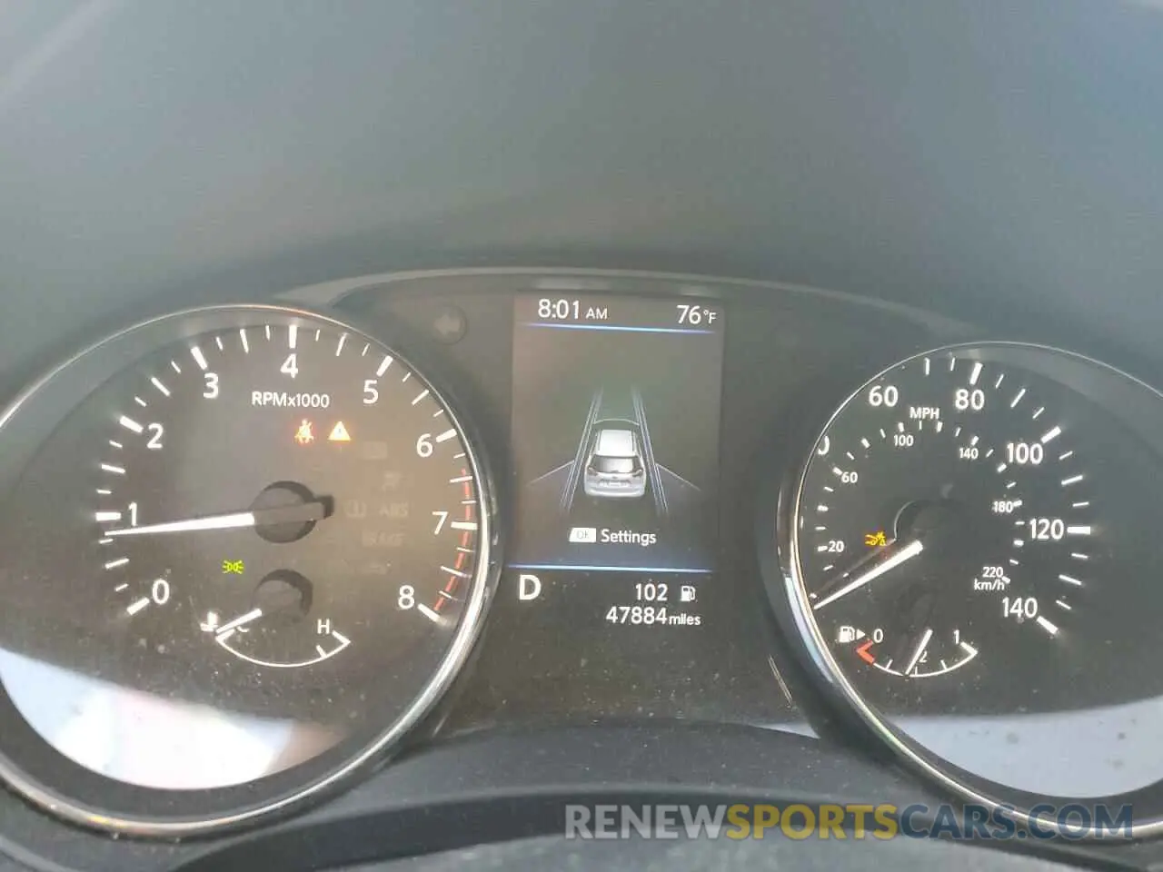 9 Photograph of a damaged car KNMAT2MT2KP516415 NISSAN ROGUE 2019