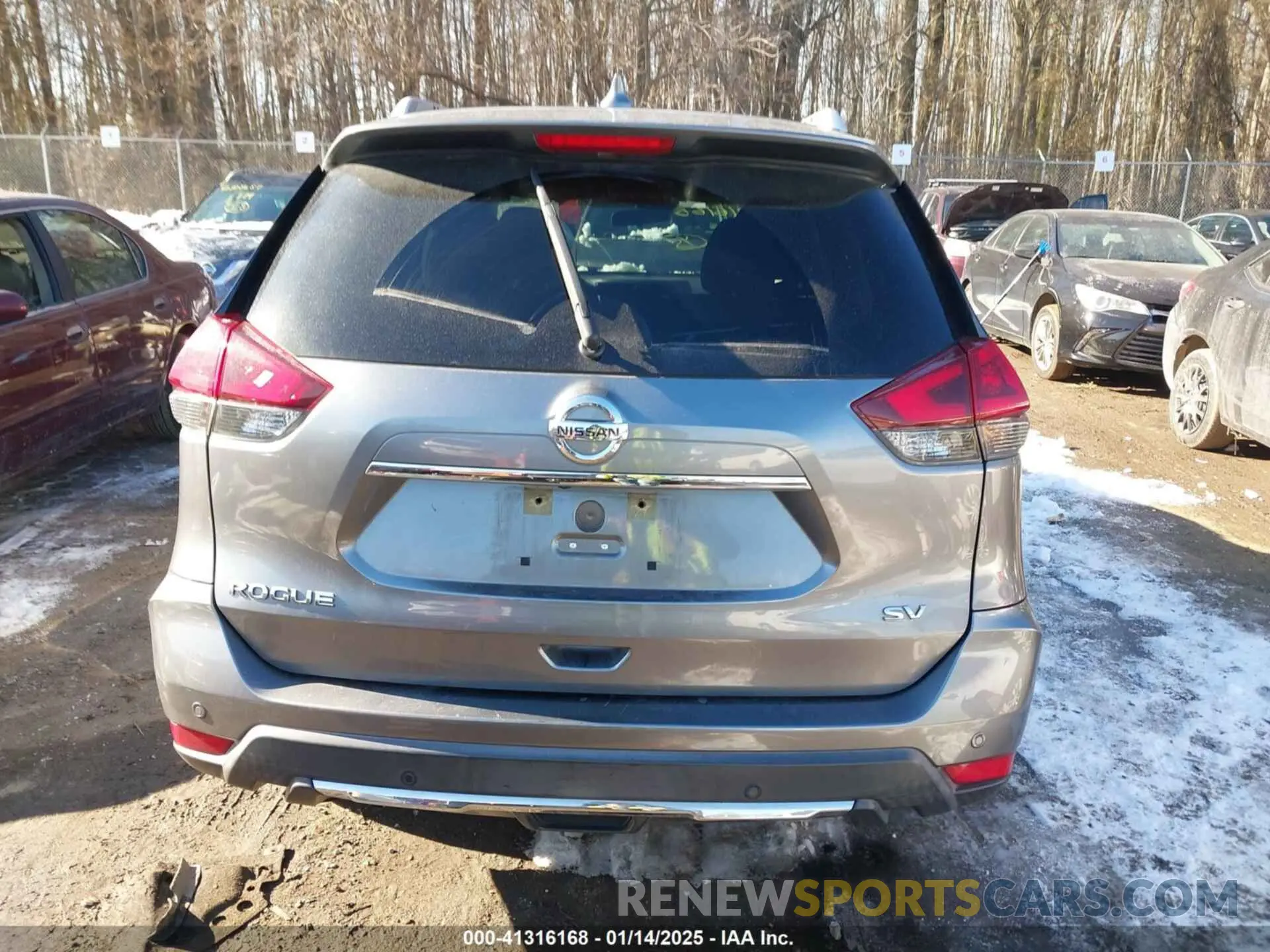 16 Photograph of a damaged car KNMAT2MT2KP521498 NISSAN ROGUE 2019