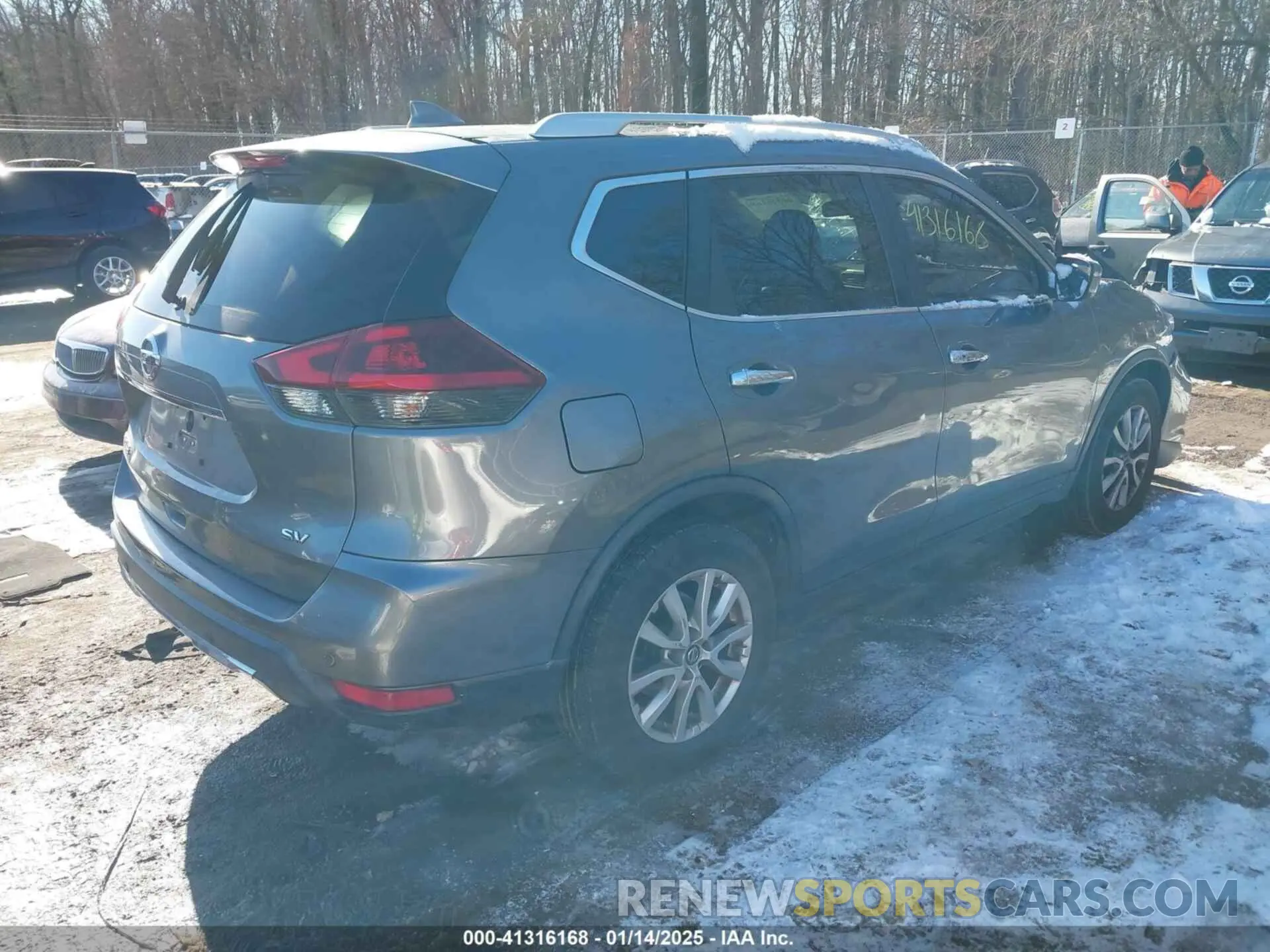 4 Photograph of a damaged car KNMAT2MT2KP521498 NISSAN ROGUE 2019