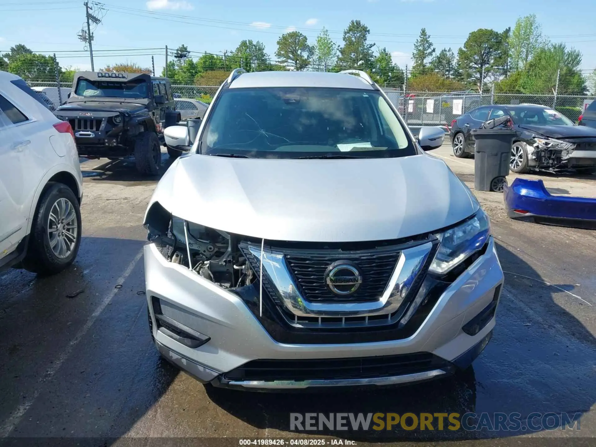 12 Photograph of a damaged car KNMAT2MT2KP530752 NISSAN ROGUE 2019