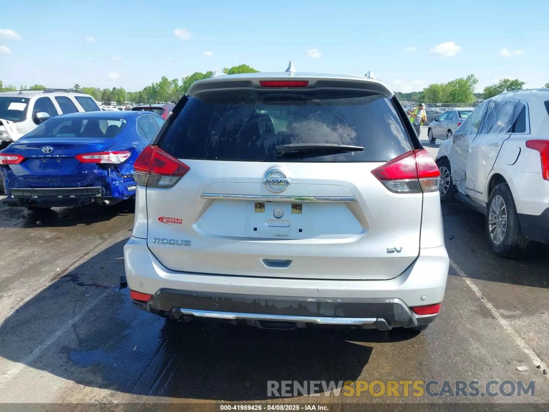 16 Photograph of a damaged car KNMAT2MT2KP530752 NISSAN ROGUE 2019