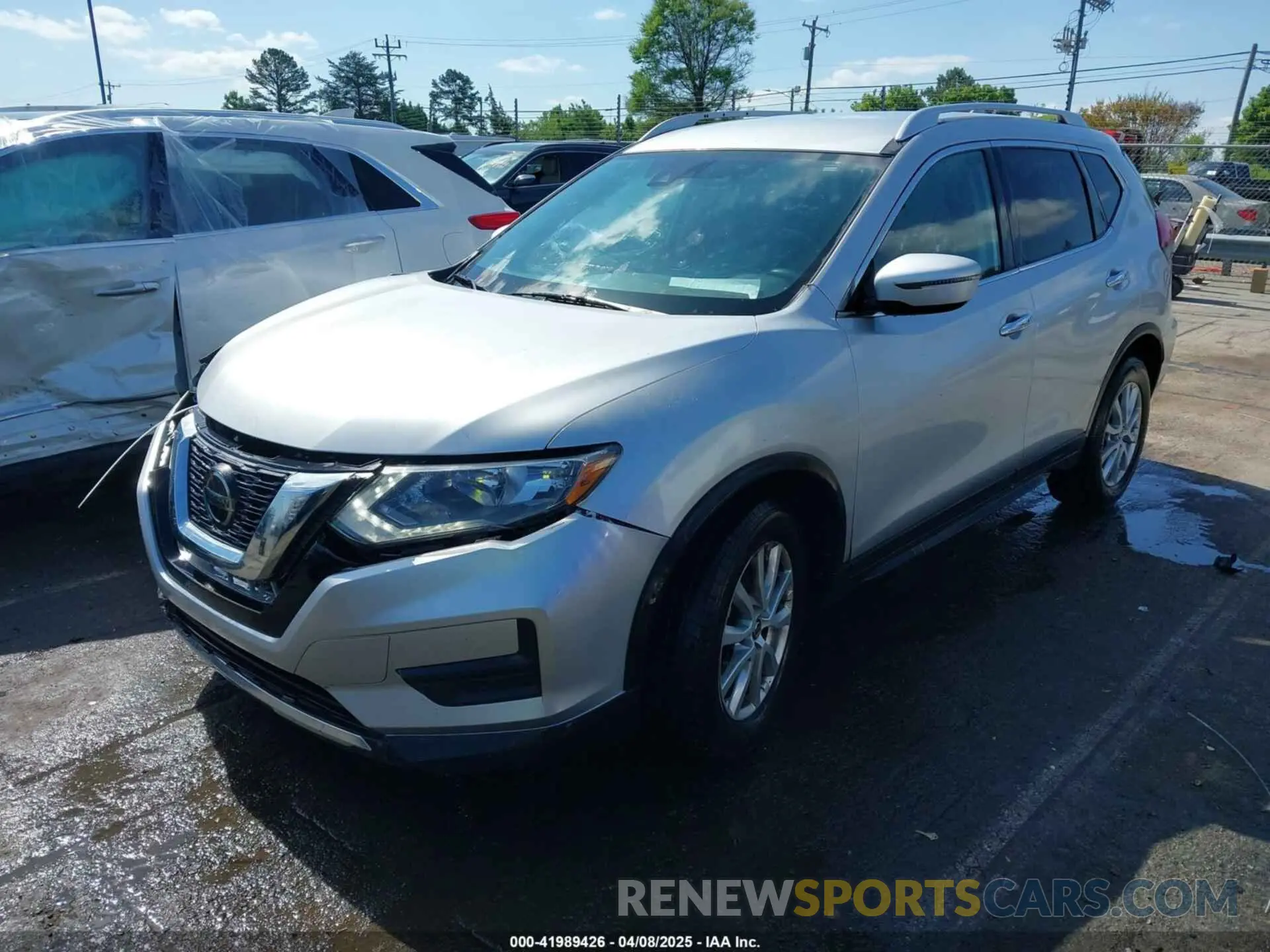2 Photograph of a damaged car KNMAT2MT2KP530752 NISSAN ROGUE 2019