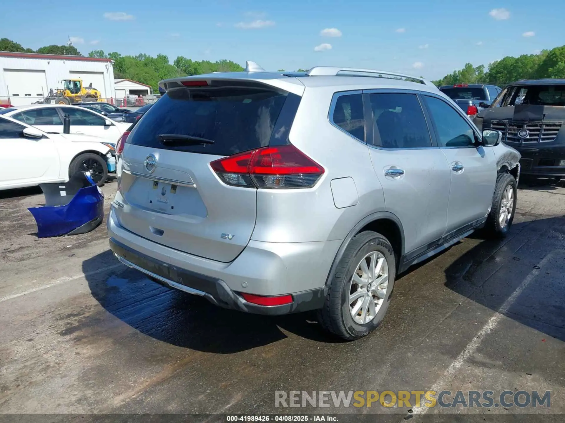 4 Photograph of a damaged car KNMAT2MT2KP530752 NISSAN ROGUE 2019