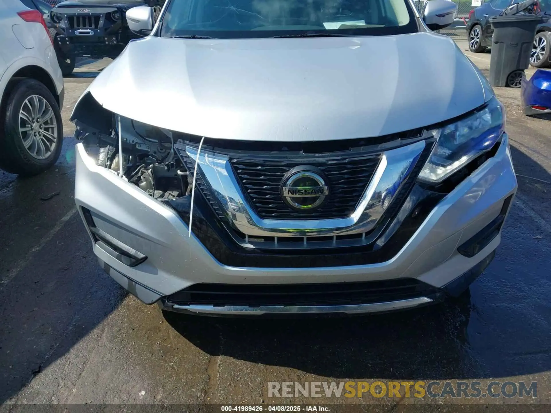 6 Photograph of a damaged car KNMAT2MT2KP530752 NISSAN ROGUE 2019