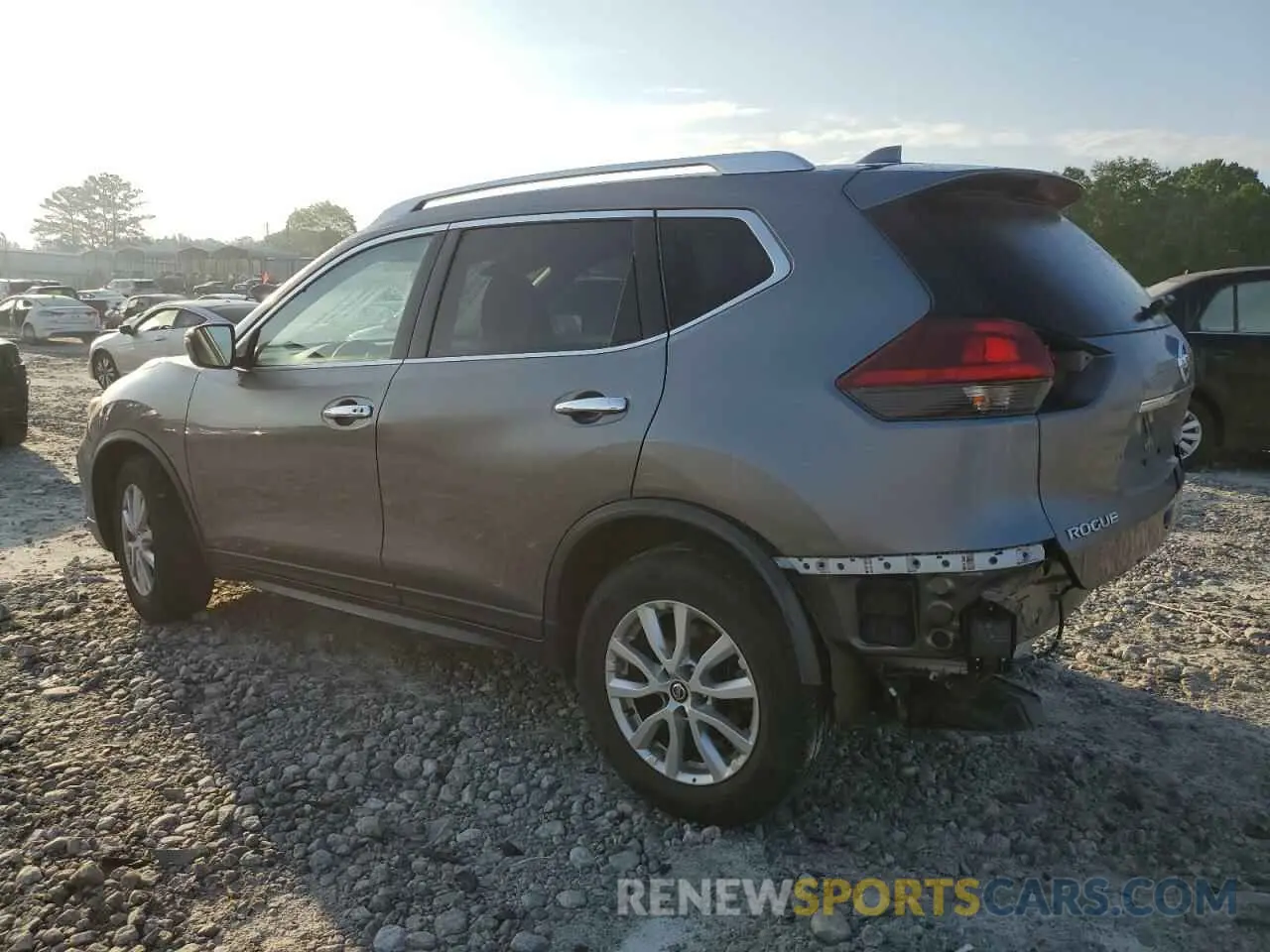 2 Photograph of a damaged car KNMAT2MT2KP553030 NISSAN ROGUE 2019