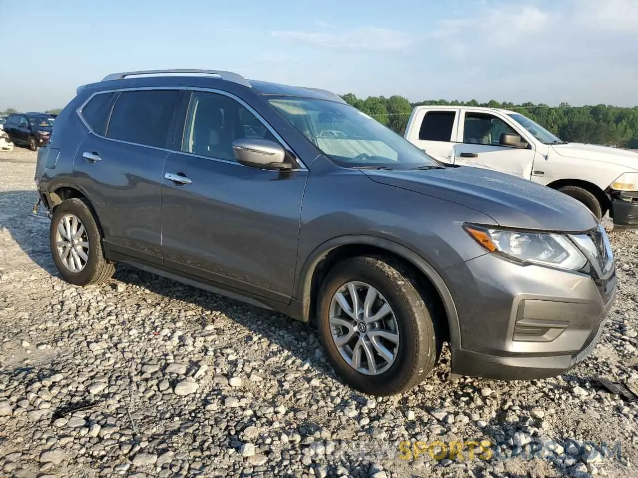 4 Photograph of a damaged car KNMAT2MT2KP553030 NISSAN ROGUE 2019