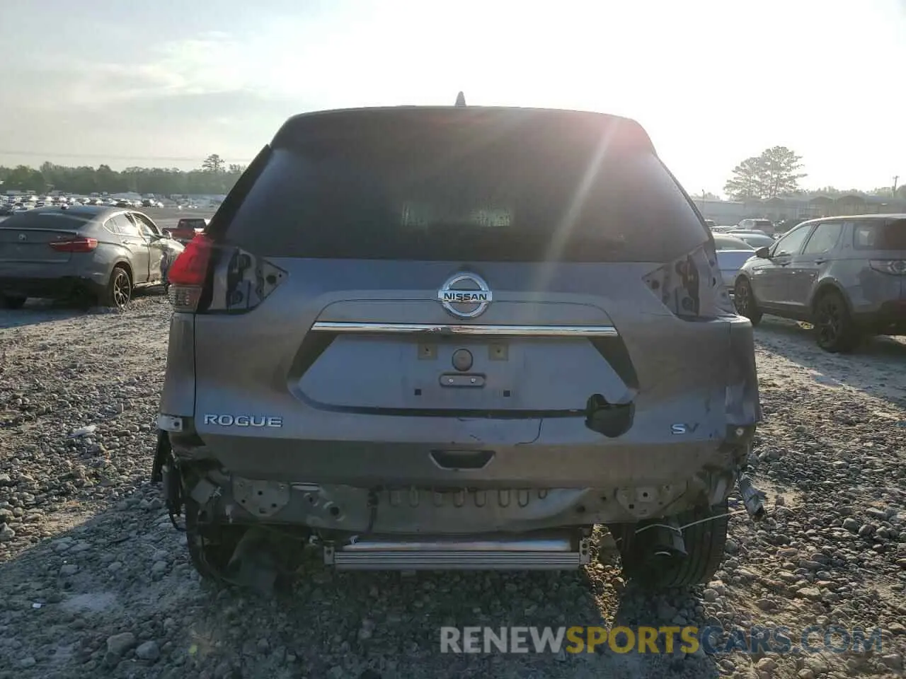 6 Photograph of a damaged car KNMAT2MT2KP553030 NISSAN ROGUE 2019