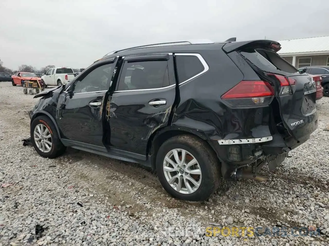 2 Photograph of a damaged car KNMAT2MT2KP557319 NISSAN ROGUE 2019