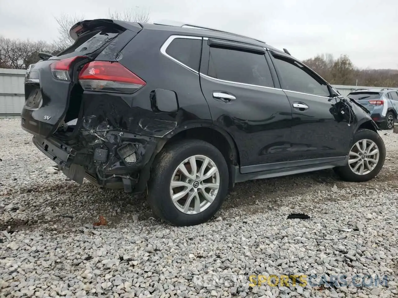 3 Photograph of a damaged car KNMAT2MT2KP557319 NISSAN ROGUE 2019