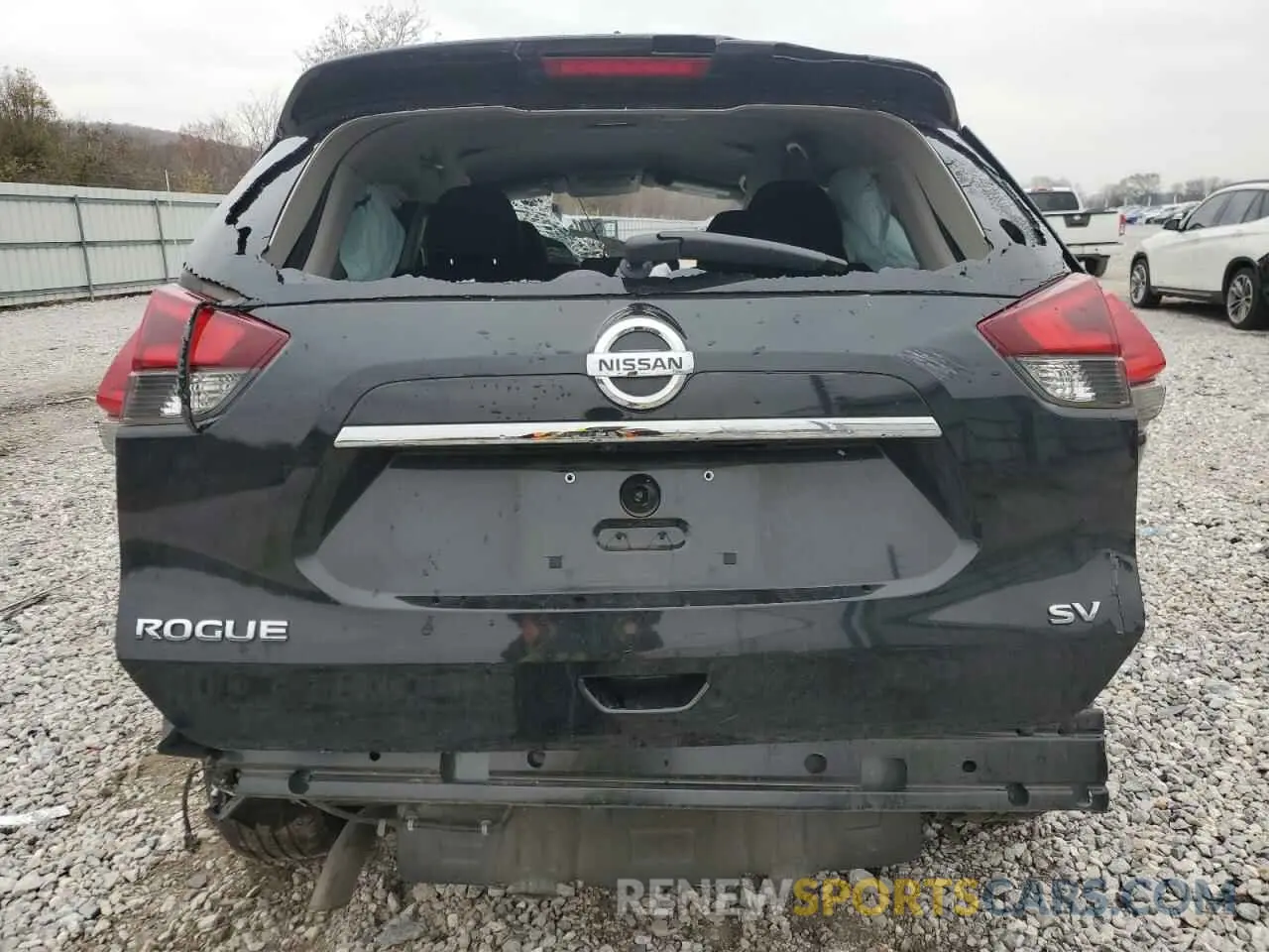 6 Photograph of a damaged car KNMAT2MT2KP557319 NISSAN ROGUE 2019