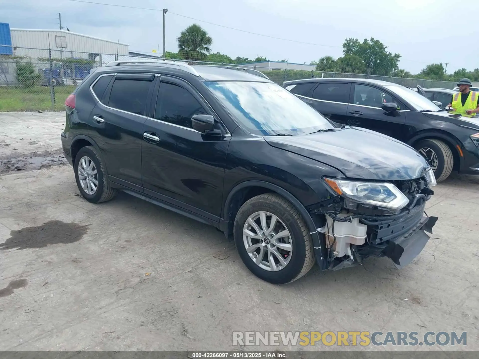 1 Photograph of a damaged car KNMAT2MT3KP503365 NISSAN ROGUE 2019