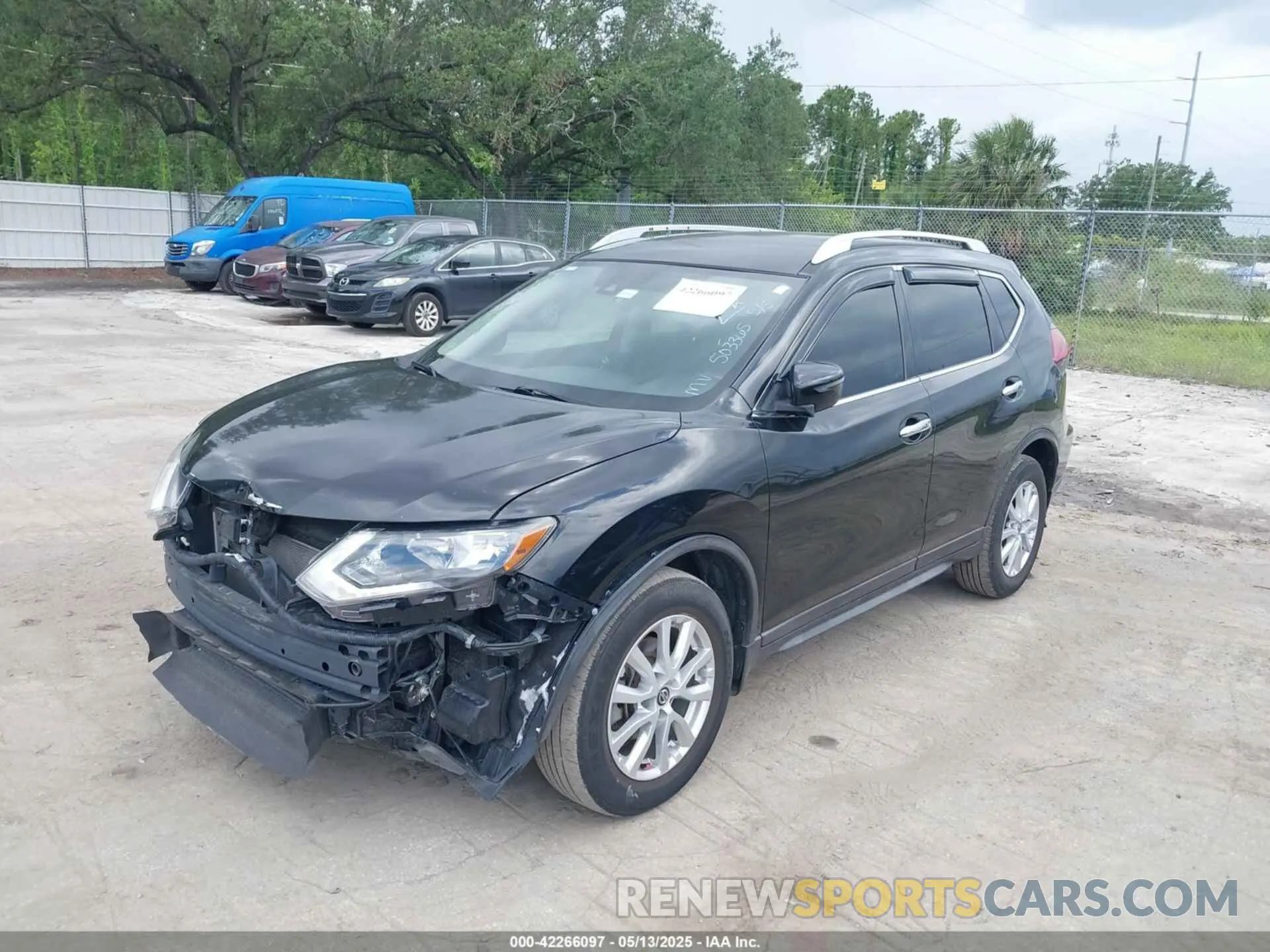 2 Photograph of a damaged car KNMAT2MT3KP503365 NISSAN ROGUE 2019