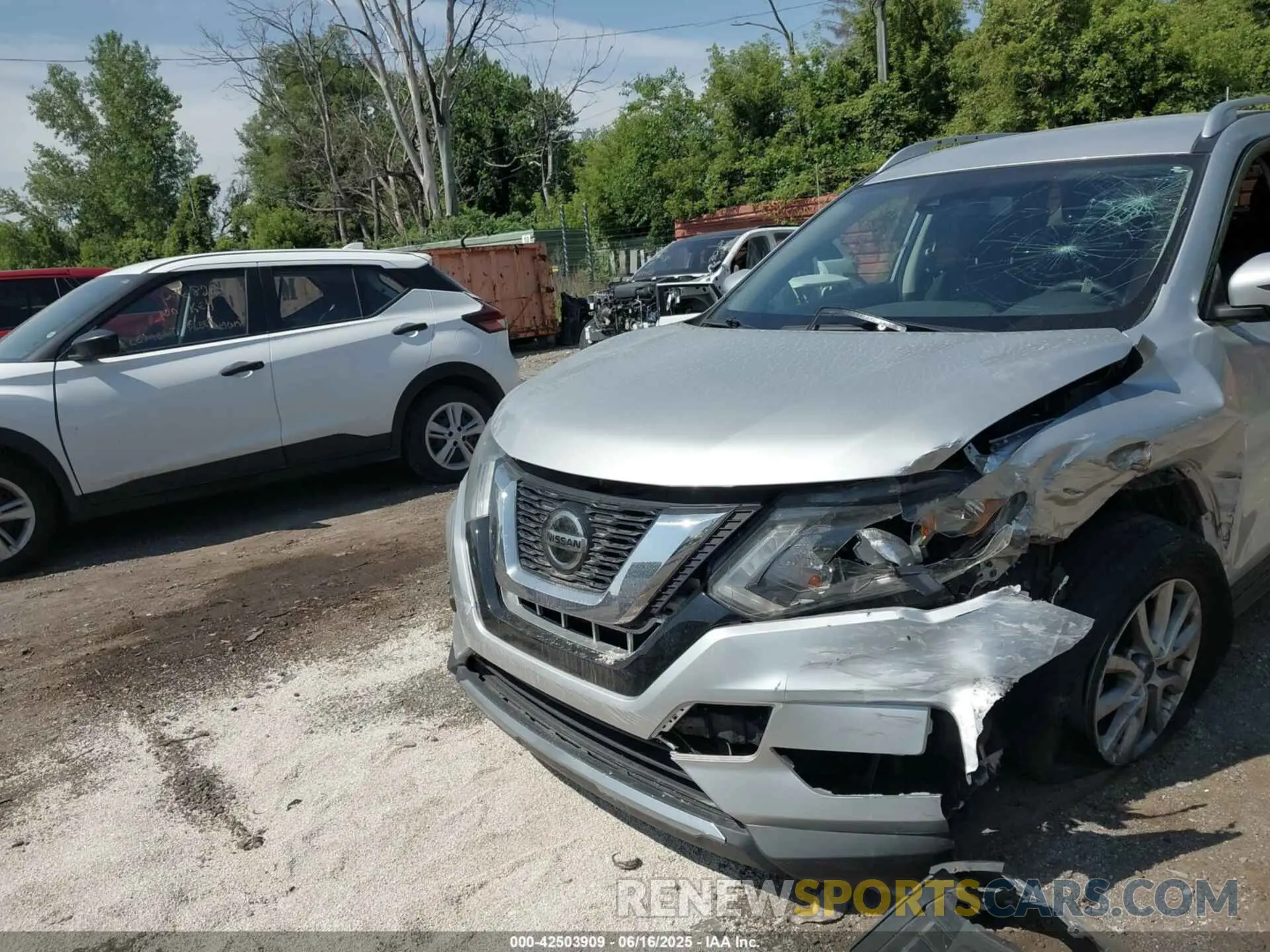 6 Photograph of a damaged car KNMAT2MT3KP508257 NISSAN ROGUE 2019