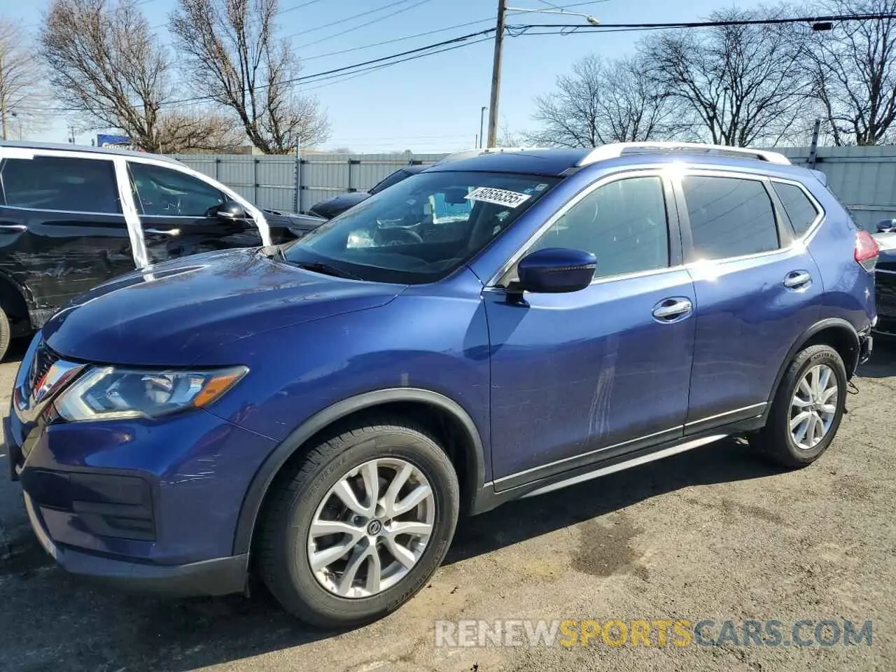 1 Photograph of a damaged car KNMAT2MT3KP511594 NISSAN ROGUE 2019