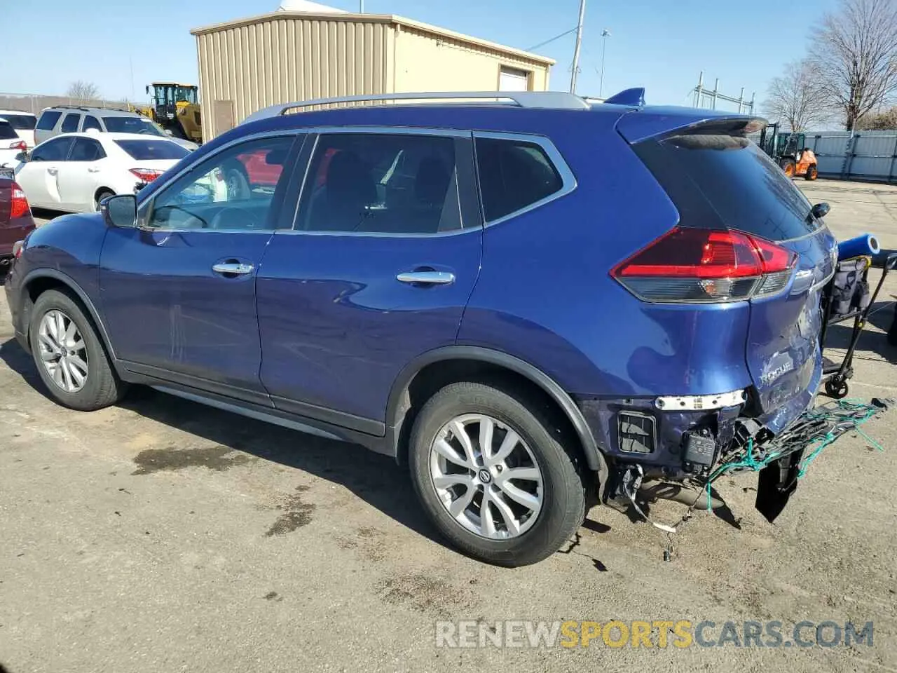 2 Photograph of a damaged car KNMAT2MT3KP511594 NISSAN ROGUE 2019
