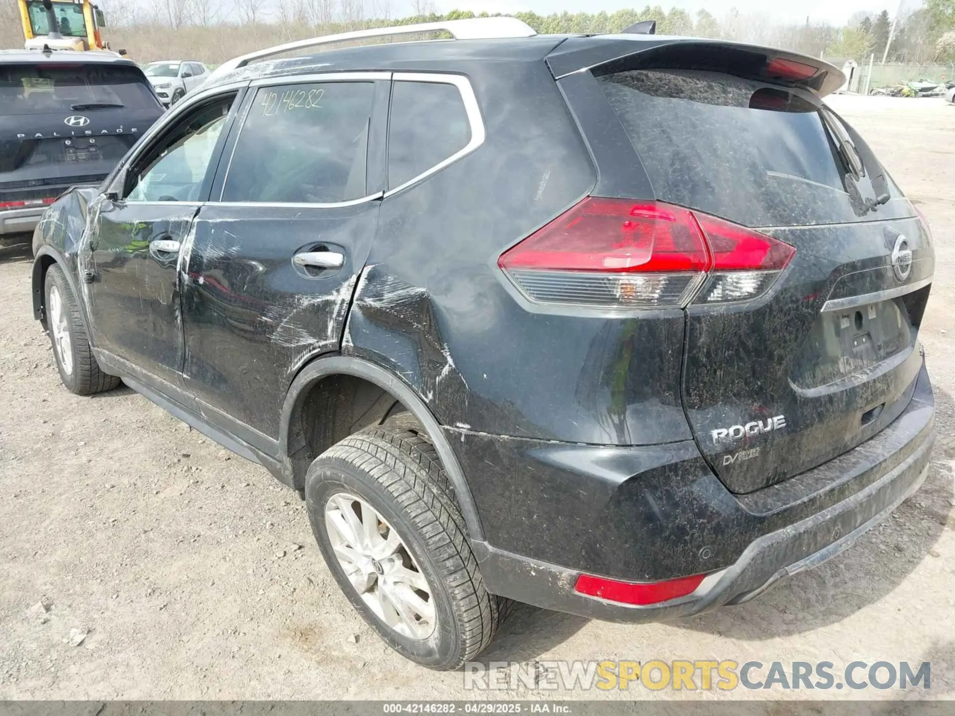 3 Photograph of a damaged car KNMAT2MT3KP512549 NISSAN ROGUE 2019