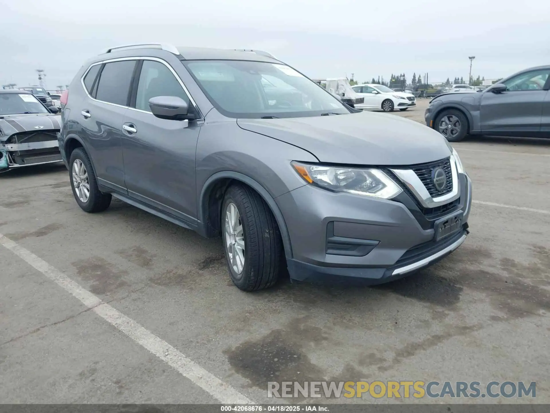 1 Photograph of a damaged car KNMAT2MT3KP514673 NISSAN ROGUE 2019