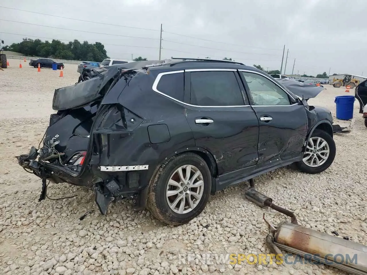 3 Photograph of a damaged car KNMAT2MT3KP514978 NISSAN ROGUE 2019
