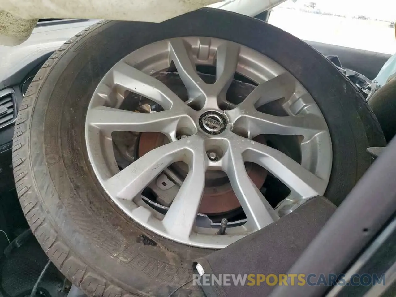 8 Photograph of a damaged car KNMAT2MT3KP514978 NISSAN ROGUE 2019