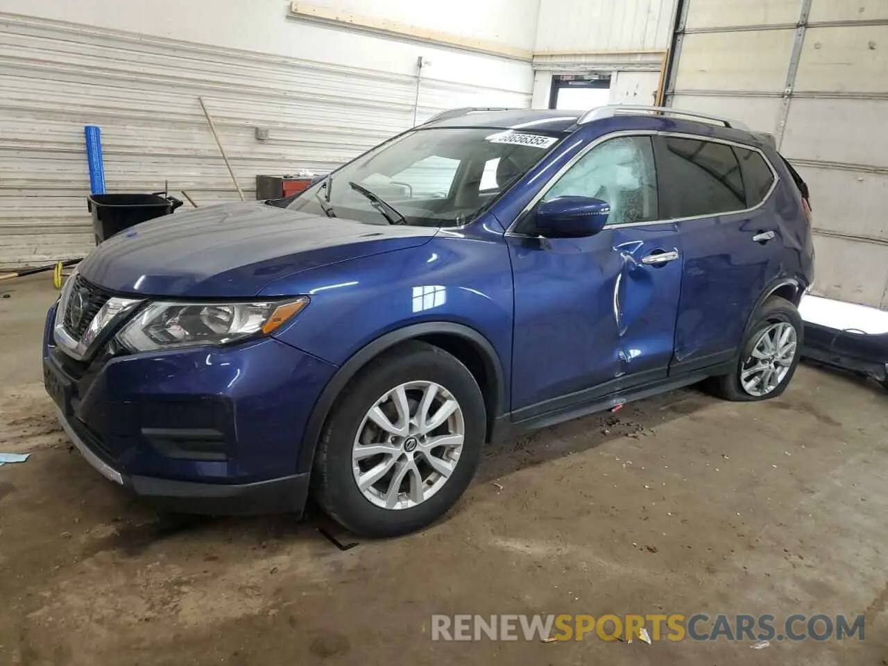 1 Photograph of a damaged car KNMAT2MT3KP522742 NISSAN ROGUE 2019