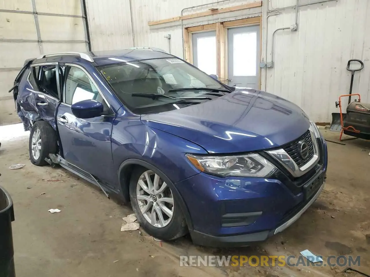 4 Photograph of a damaged car KNMAT2MT3KP522742 NISSAN ROGUE 2019