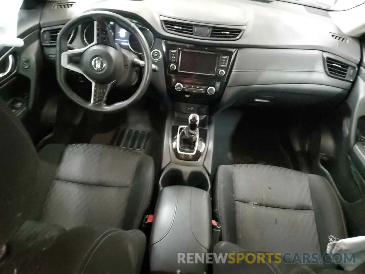 8 Photograph of a damaged car KNMAT2MT3KP522742 NISSAN ROGUE 2019