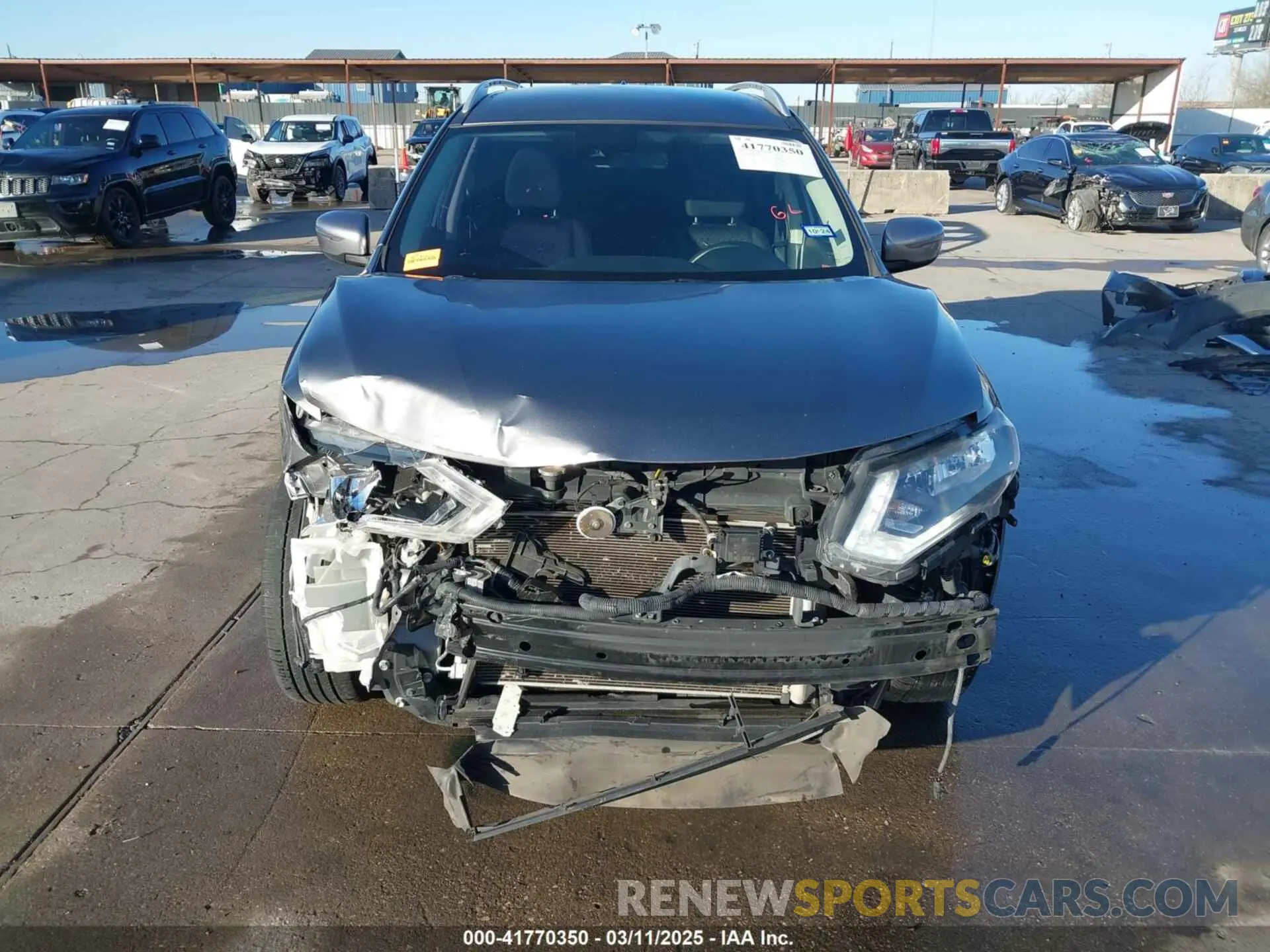 13 Photograph of a damaged car KNMAT2MT3KP525060 NISSAN ROGUE 2019