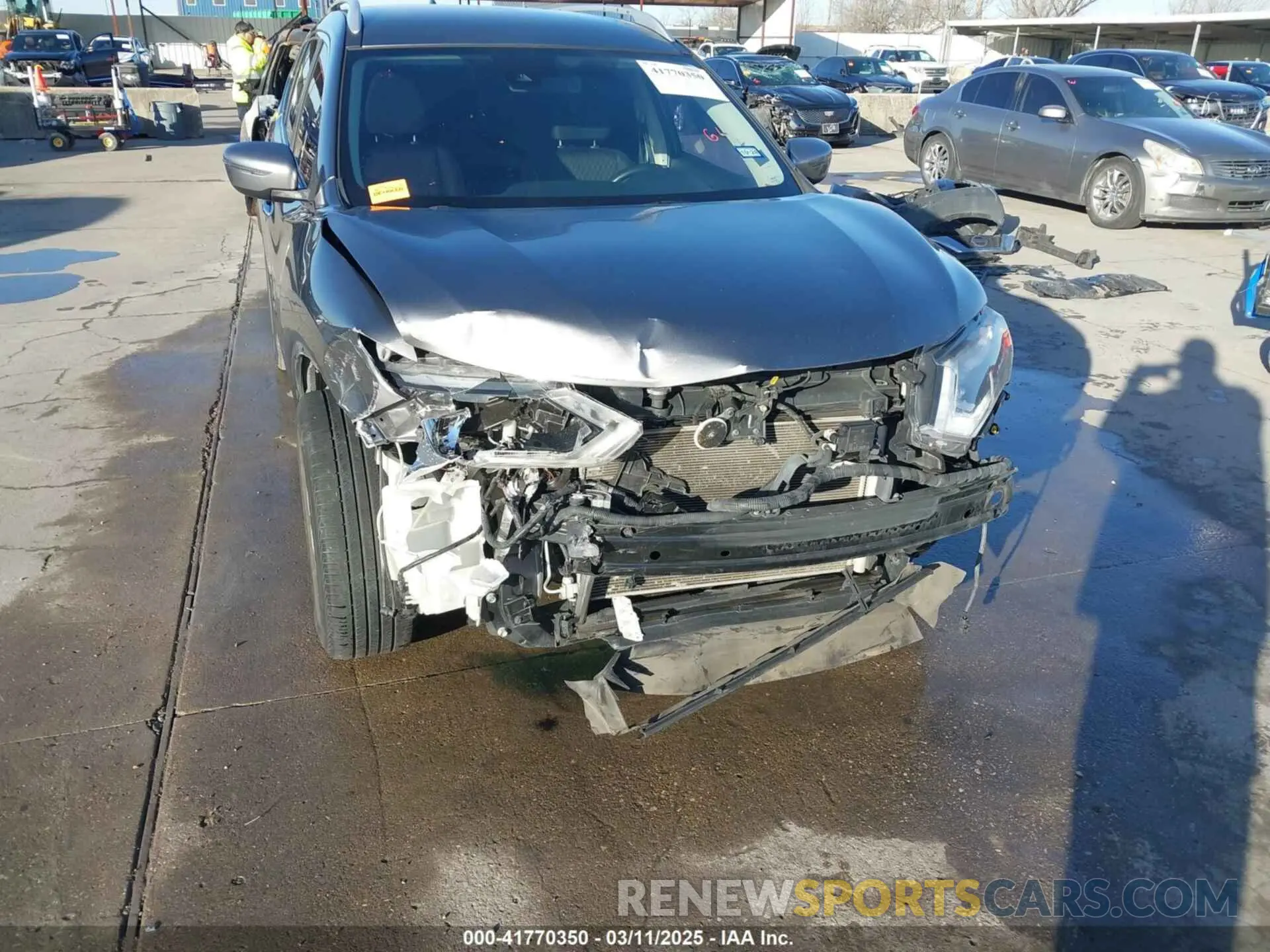 6 Photograph of a damaged car KNMAT2MT3KP525060 NISSAN ROGUE 2019