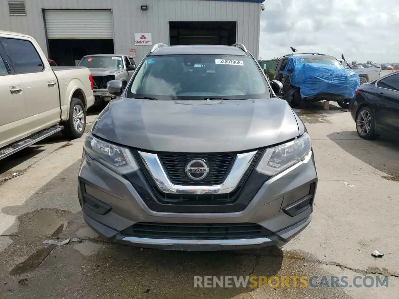 5 Photograph of a damaged car KNMAT2MT3KP527472 NISSAN ROGUE 2019