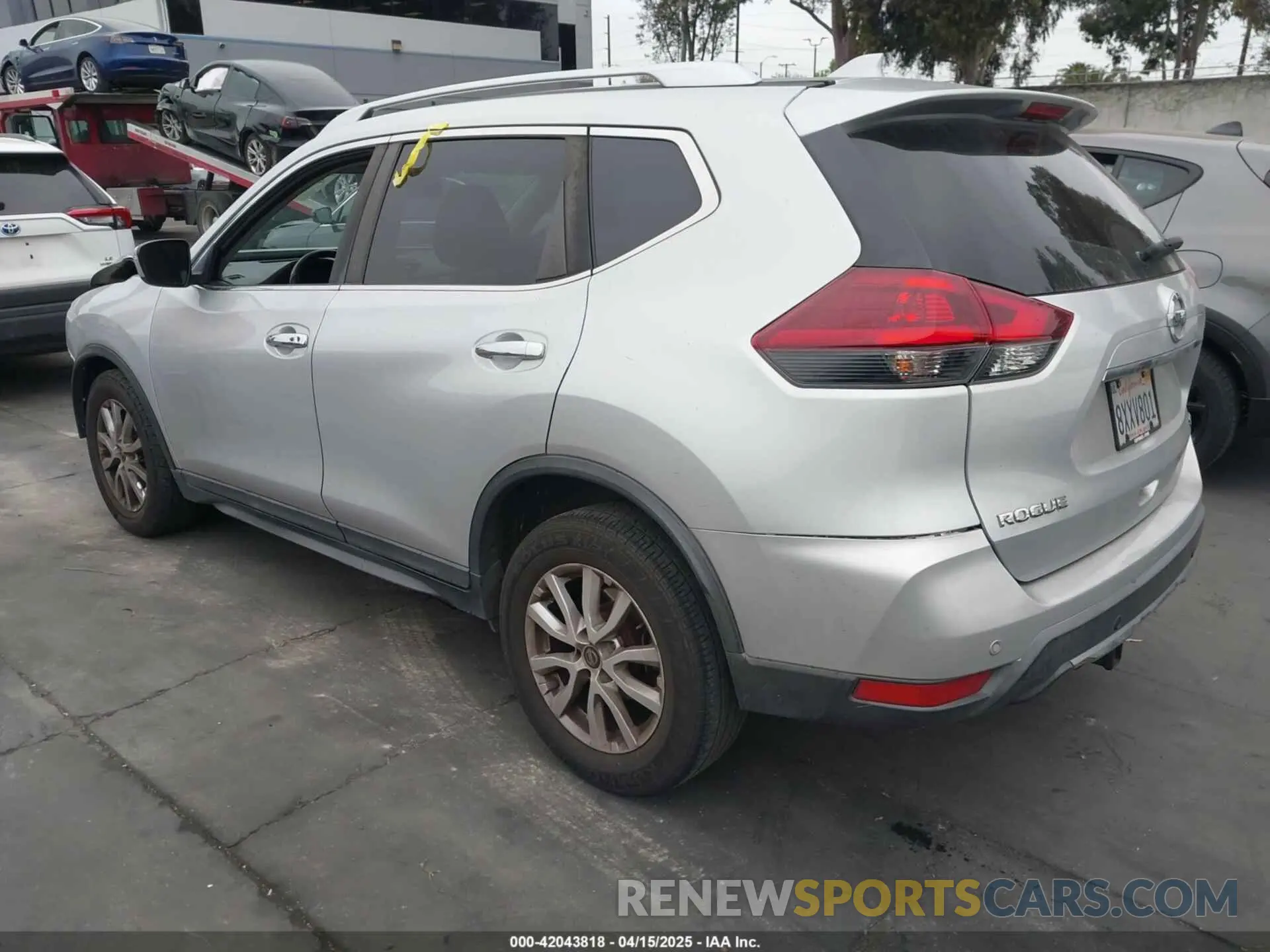3 Photograph of a damaged car KNMAT2MT3KP531635 NISSAN ROGUE 2019