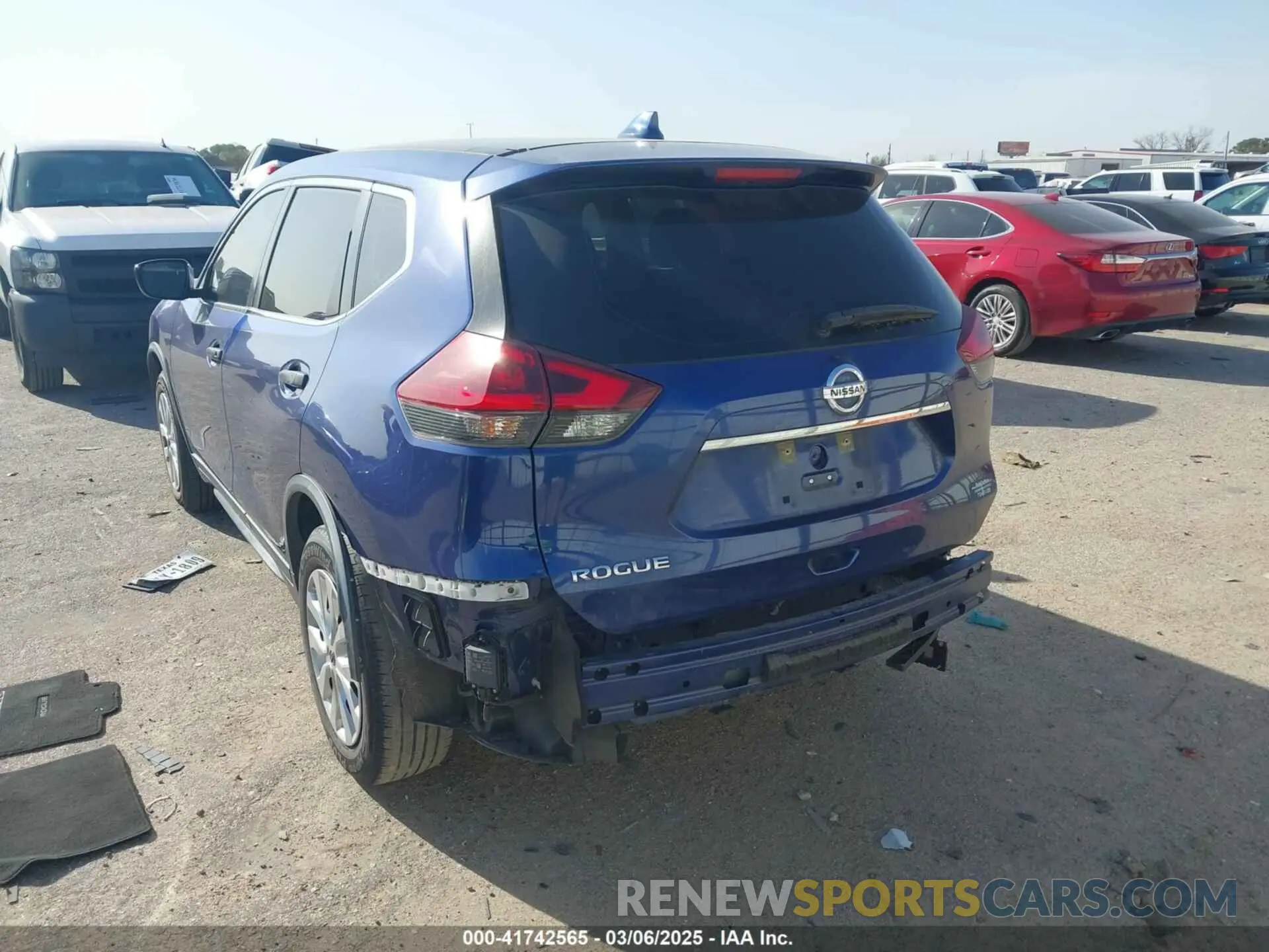 6 Photograph of a damaged car KNMAT2MT3KP543719 NISSAN ROGUE 2019
