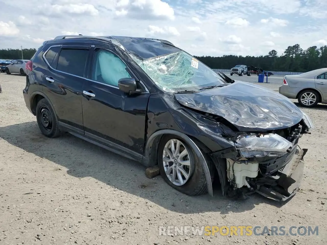 4 Photograph of a damaged car KNMAT2MT4KP500443 NISSAN ROGUE 2019