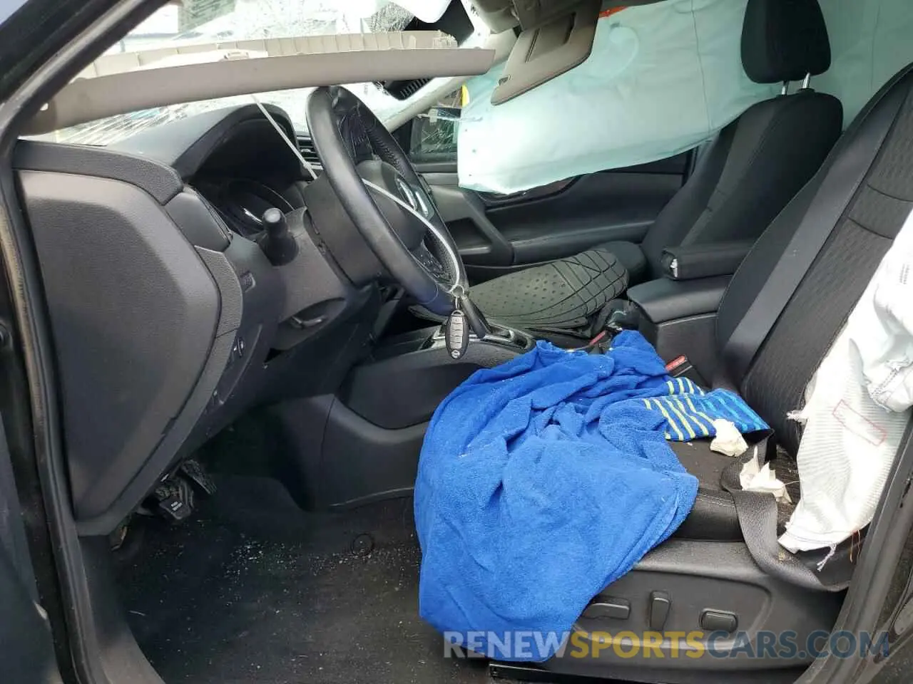 7 Photograph of a damaged car KNMAT2MT4KP500443 NISSAN ROGUE 2019