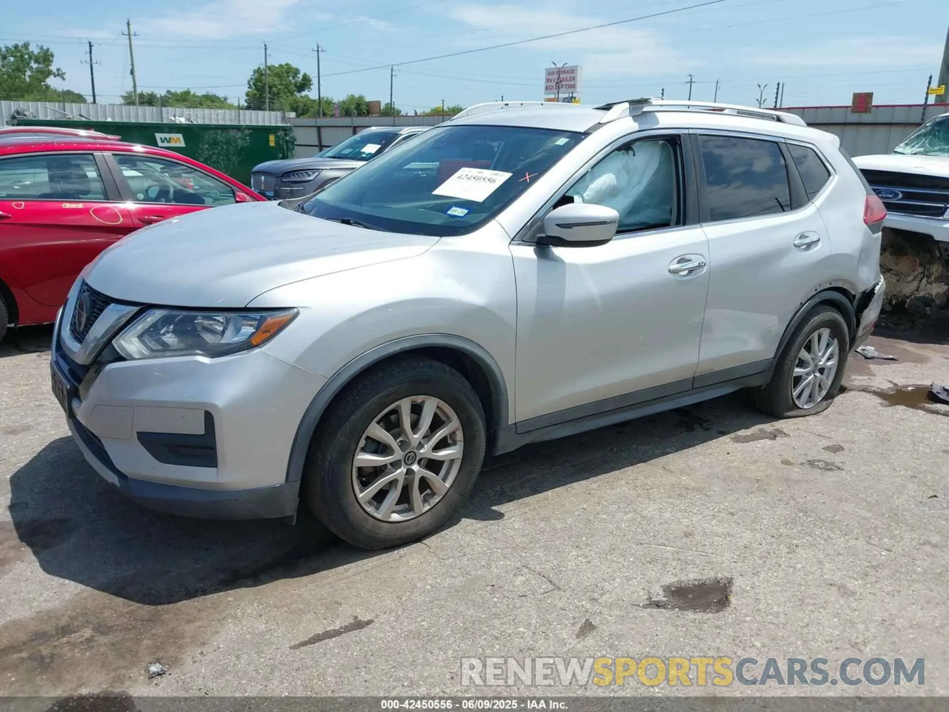 2 Photograph of a damaged car KNMAT2MT4KP501589 NISSAN ROGUE 2019