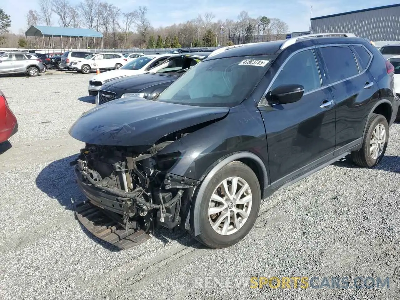 1 Photograph of a damaged car KNMAT2MT4KP501737 NISSAN ROGUE 2019
