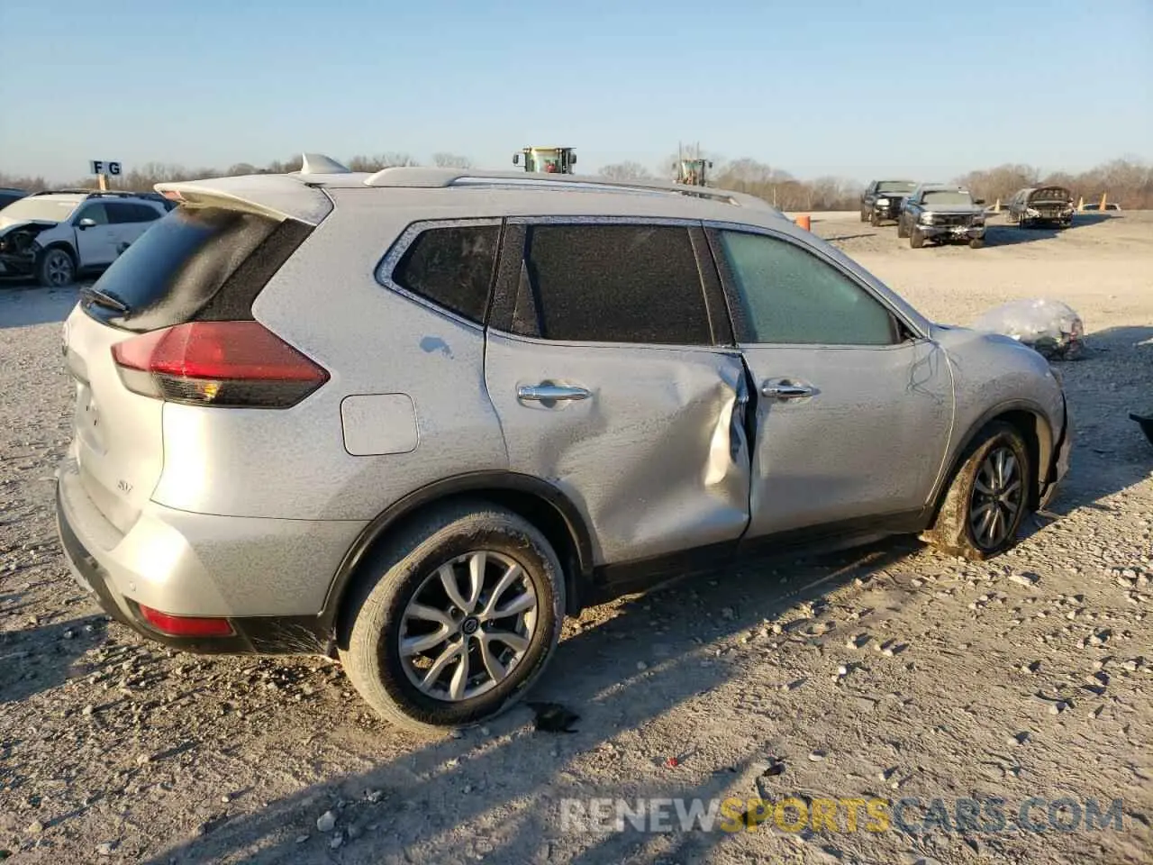 3 Photograph of a damaged car KNMAT2MT4KP509904 NISSAN ROGUE 2019