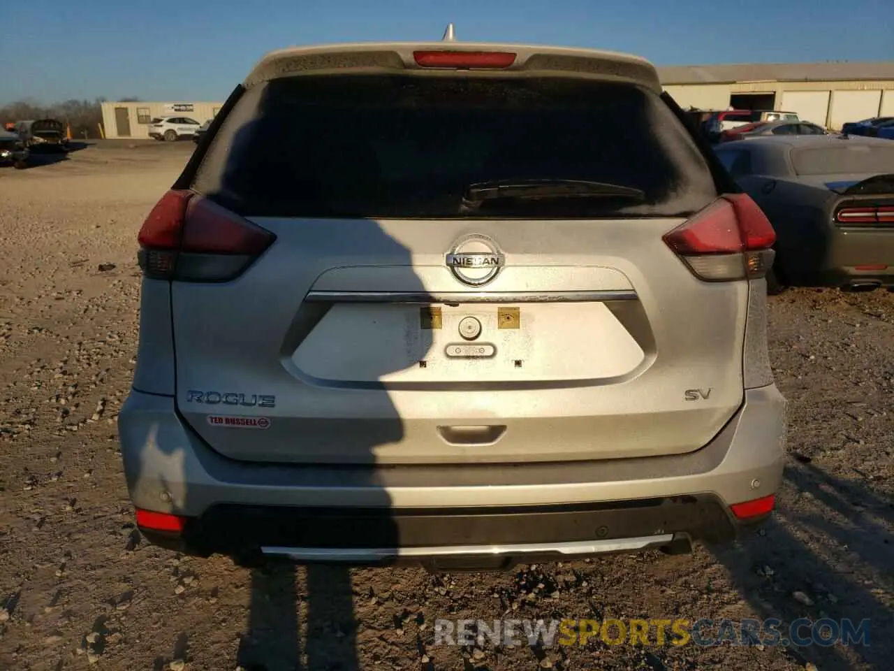 6 Photograph of a damaged car KNMAT2MT4KP509904 NISSAN ROGUE 2019