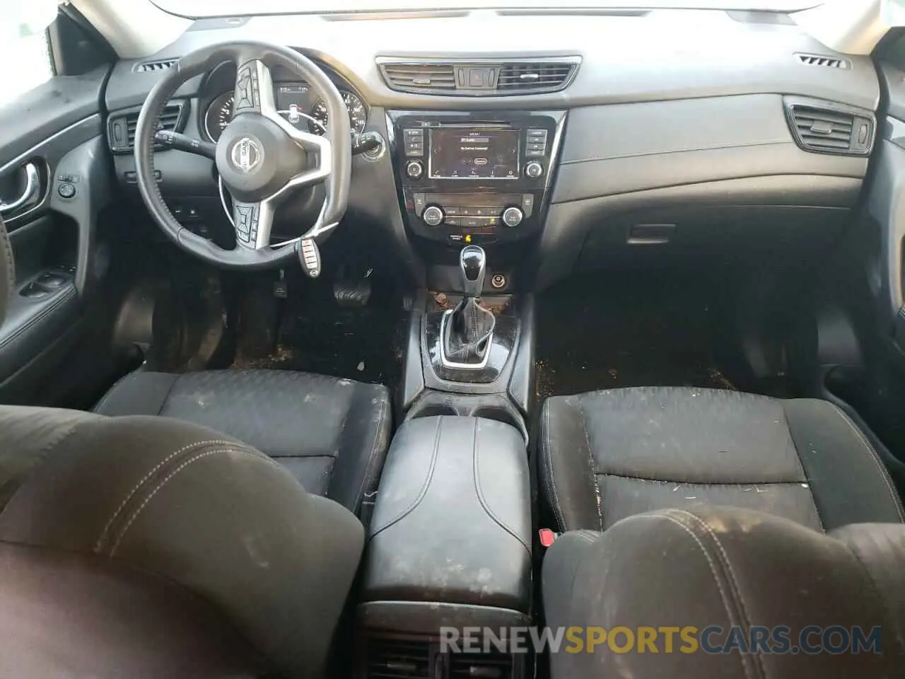 8 Photograph of a damaged car KNMAT2MT4KP509904 NISSAN ROGUE 2019