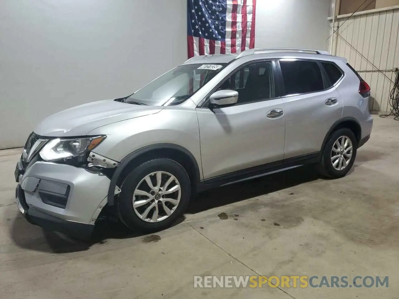 1 Photograph of a damaged car KNMAT2MT4KP518425 NISSAN ROGUE 2019