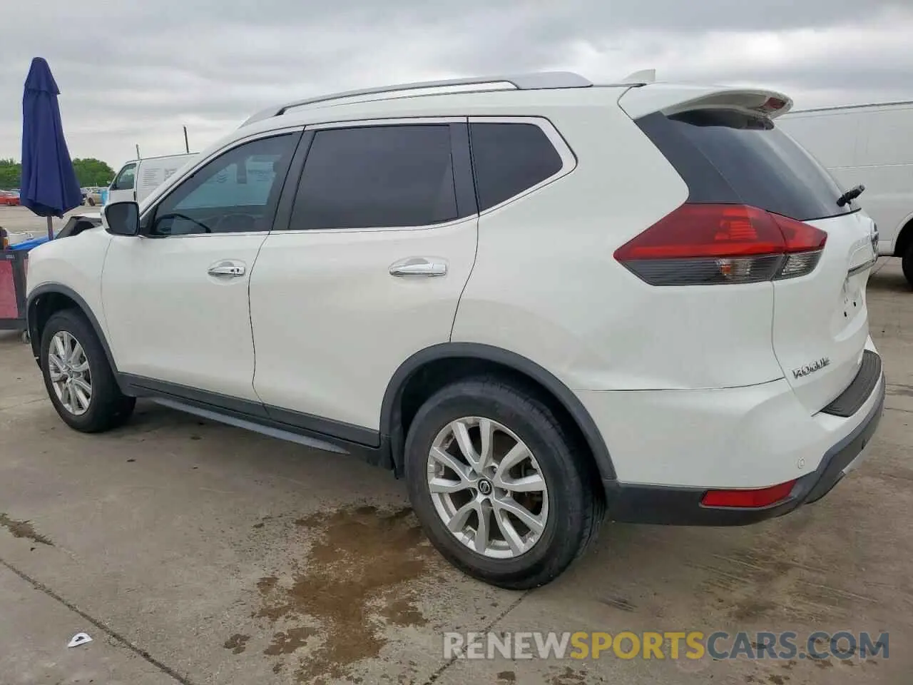 2 Photograph of a damaged car KNMAT2MT4KP525164 NISSAN ROGUE 2019