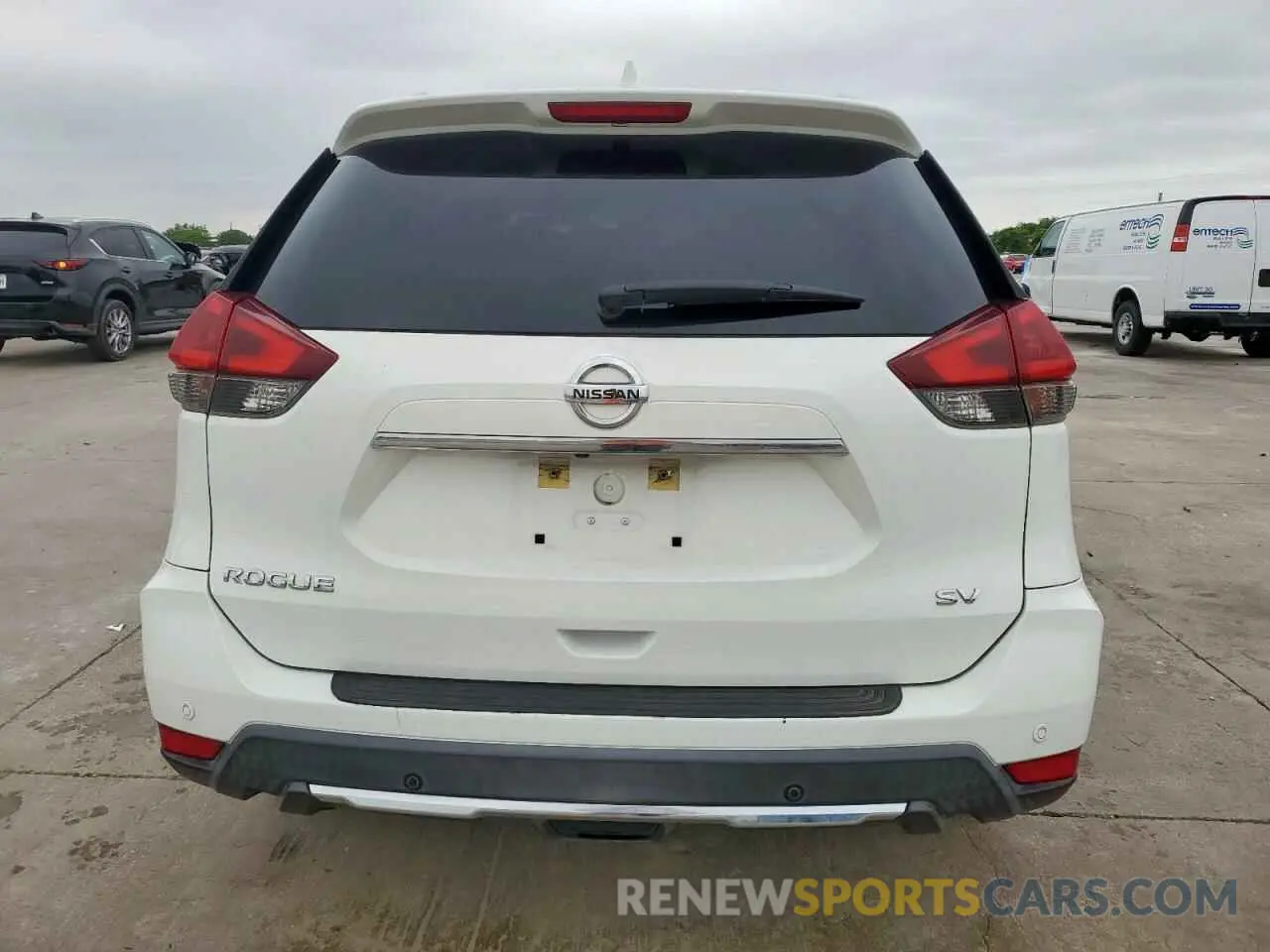 6 Photograph of a damaged car KNMAT2MT4KP525164 NISSAN ROGUE 2019