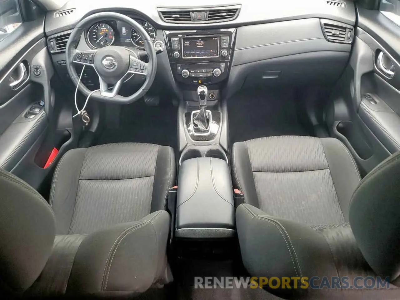 8 Photograph of a damaged car KNMAT2MT4KP525164 NISSAN ROGUE 2019