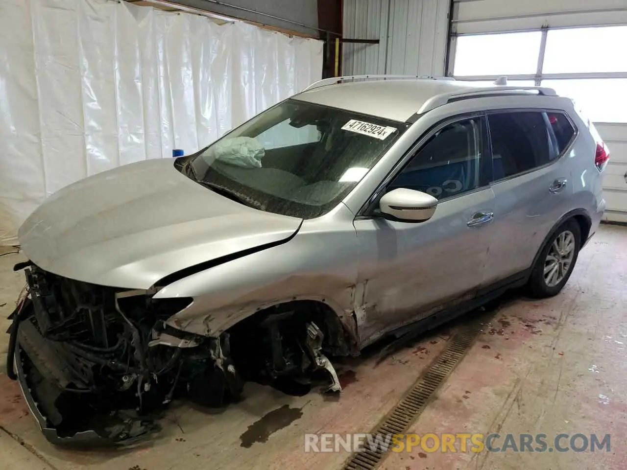 1 Photograph of a damaged car KNMAT2MT4KP538139 NISSAN ROGUE 2019