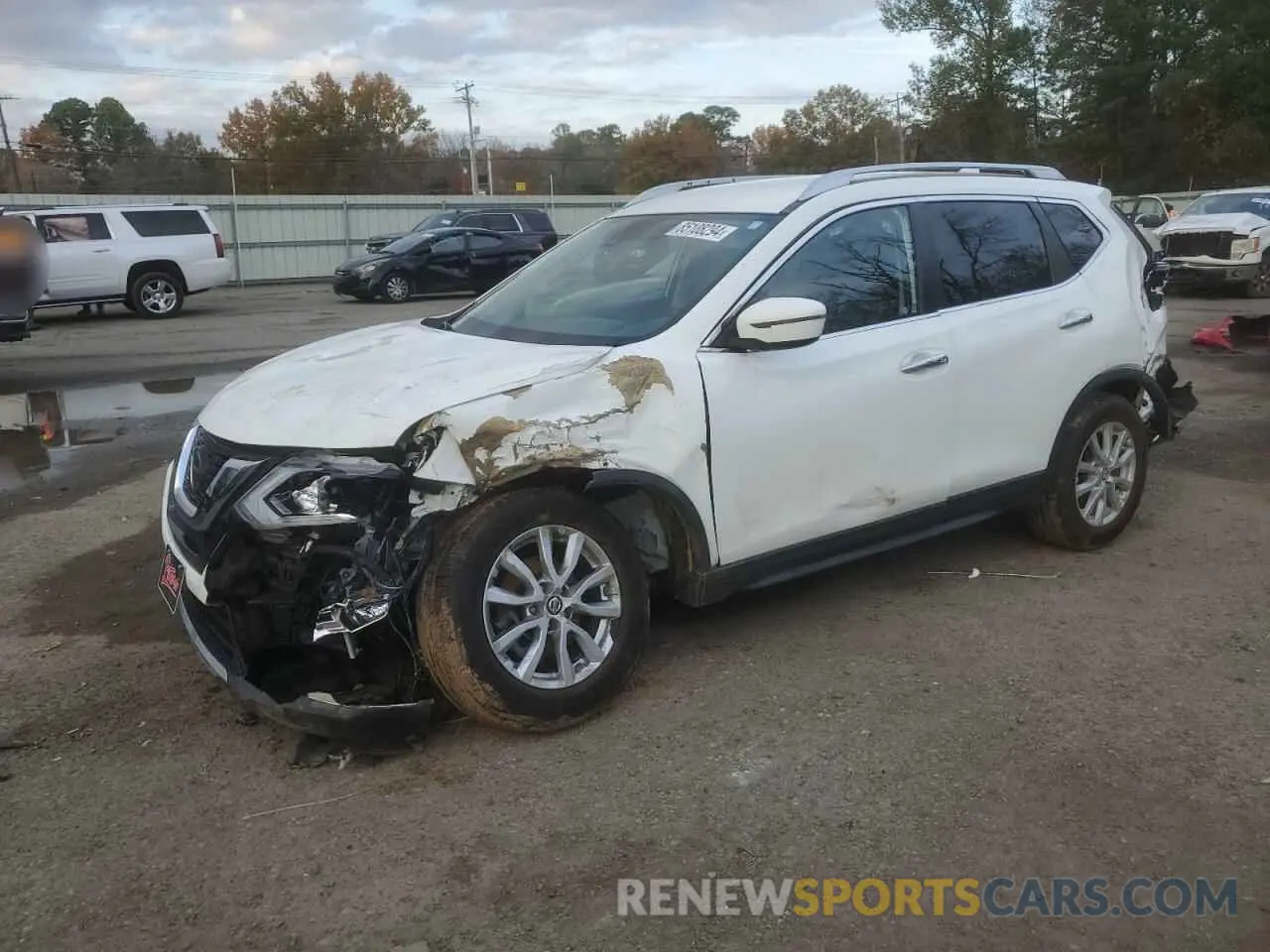 1 Photograph of a damaged car KNMAT2MT4KP540764 NISSAN ROGUE 2019