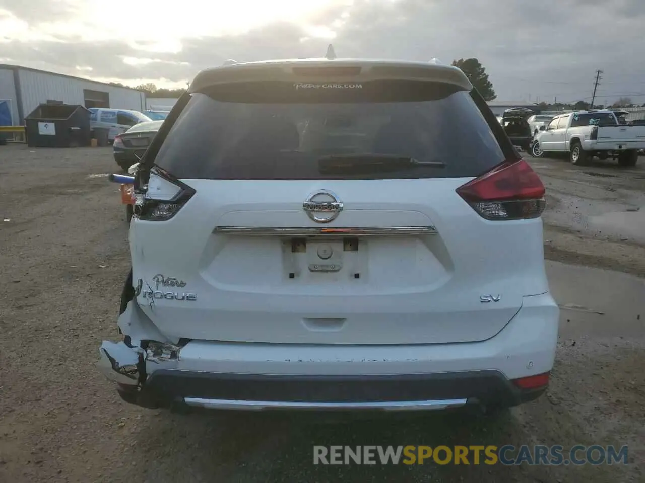 6 Photograph of a damaged car KNMAT2MT4KP540764 NISSAN ROGUE 2019