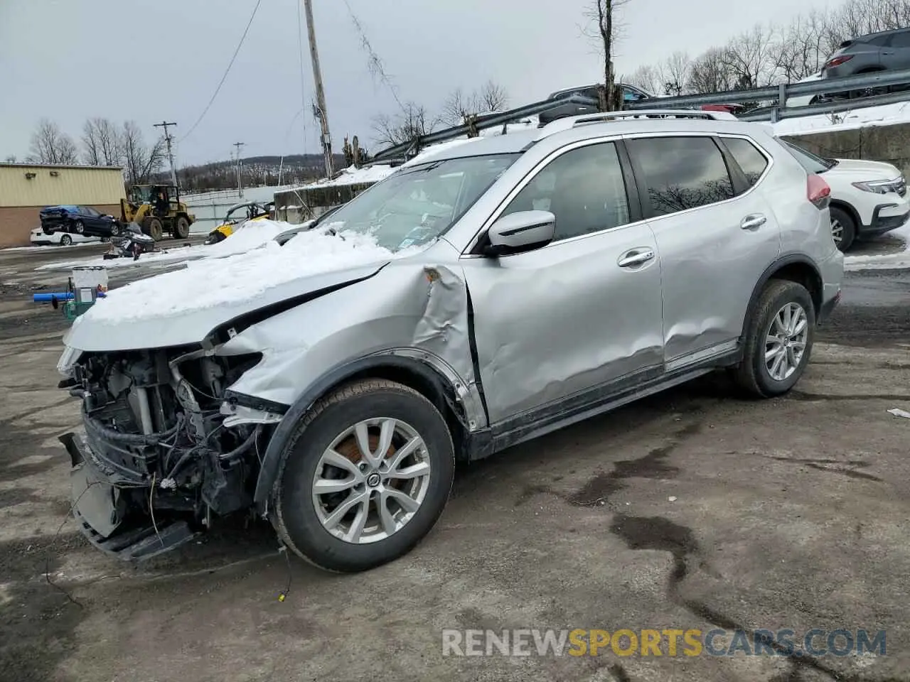 1 Photograph of a damaged car KNMAT2MT4KP547147 NISSAN ROGUE 2019