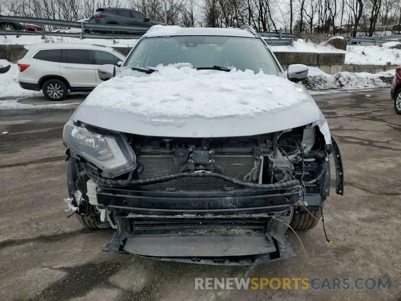 5 Photograph of a damaged car KNMAT2MT4KP547147 NISSAN ROGUE 2019