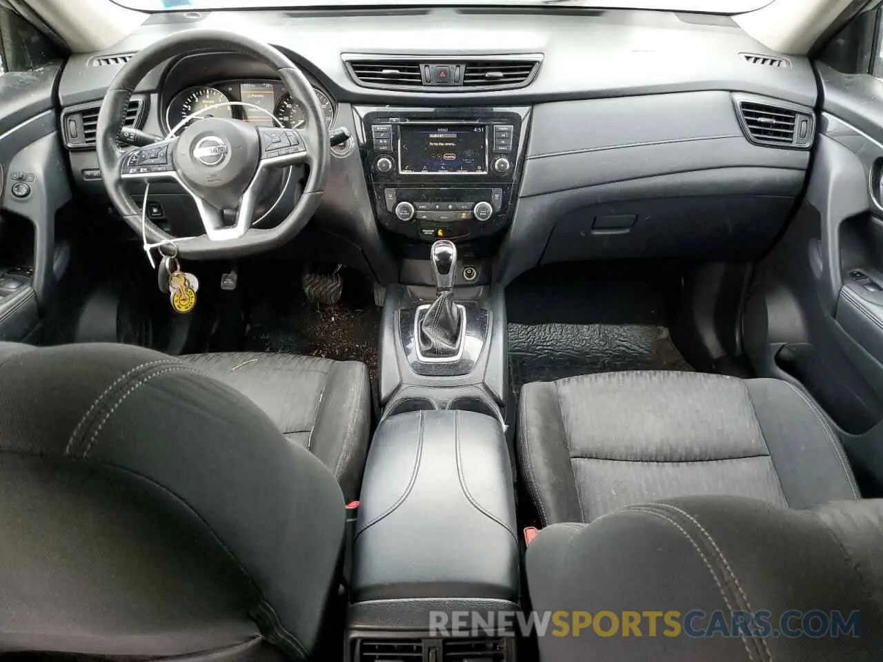 8 Photograph of a damaged car KNMAT2MT4KP547147 NISSAN ROGUE 2019