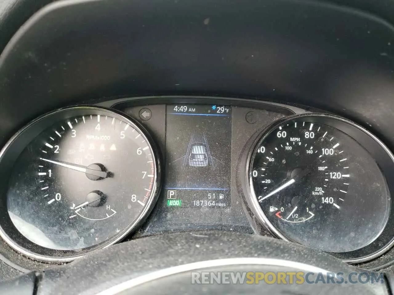 9 Photograph of a damaged car KNMAT2MT4KP547147 NISSAN ROGUE 2019